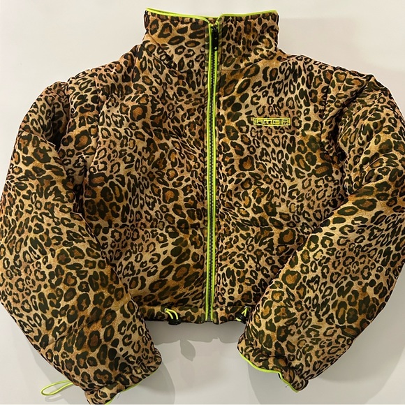 I.AM.GIA Jackets & Blazers - Leopard Puff Coat
